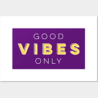 Good Vibes Only Posters and Art